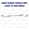 EPA Approved Complete Exhaust System fits 2009-2017 Chevy Traverse 3.6L | 2015-2016 GMC Acadia 3.6L