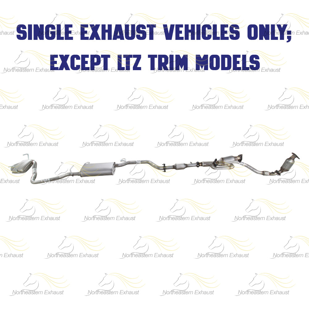 EPA Approved Complete Exhaust System fits 2009-2017 Chevy Traverse 3.6L | 2015-2016 GMC Acadia 3.6L