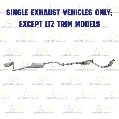 EPA Approved Complete Exhaust System fits 2009-2017 Chevy Traverse 3.6L | 2015-2016 GMC Acadia 3.6L
