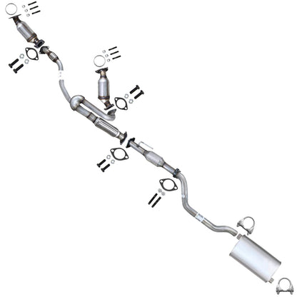 2009-2017 Chevy Traverse 3.6L Exhaust System Kit with Catalytic