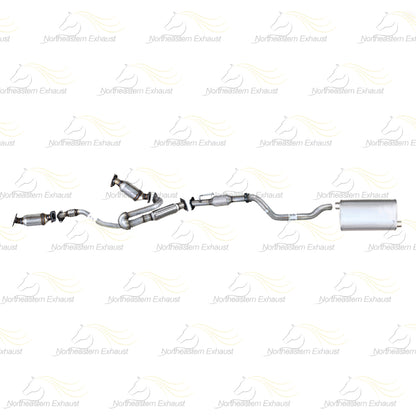 2009-2017 Chevy Traverse 3.6L Exhaust System Kit with Catalytic