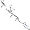 2009-2010 Saturn Outlook 3.6L Exhaust System Kit with Catalytic Converter