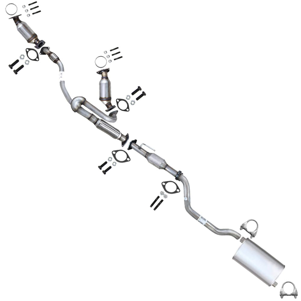 2009-2010 Saturn Outlook 3.6L Exhaust System Kit with Catalytic Converter