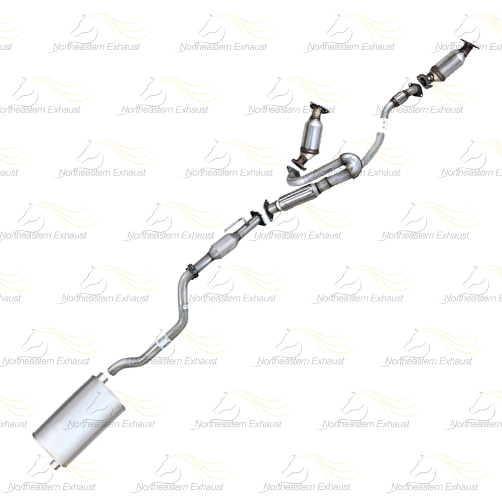 2009-2010 Saturn Outlook 3.6L Exhaust System Kit with Catalytic Converter