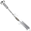 2011-2014 Ford F-150 3.5L 163in WB Stainless Steel Exhaust Resonator, Flex Pipe & Muffler Kit