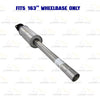 2011-2014 Ford F-150 3.5L 163in WB Stainless Steel Exhaust Resonator, Flex Pipe & Muffler Kit