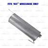 2011-2014 Ford F-150 3.5L 163in WB Stainless Steel Exhaust Resonator, Flex Pipe & Muffler Kit