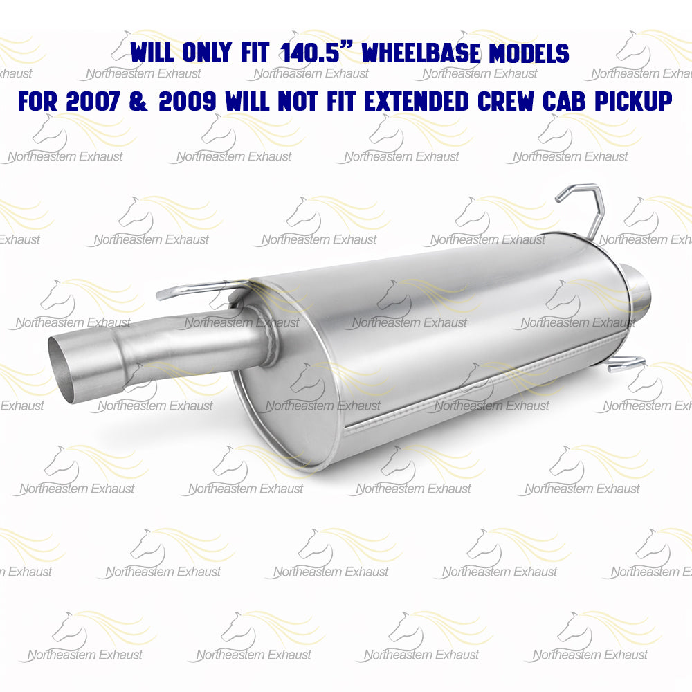 2003-2009 Dodge RAM 2500 5.7L Exhaust Intermediate Pipe and Muffler