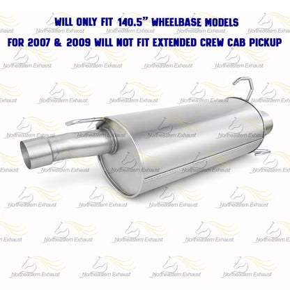 2003-2009 Dodge RAM 2500 5.7L Exhaust Intermediate Pipe and Muffler