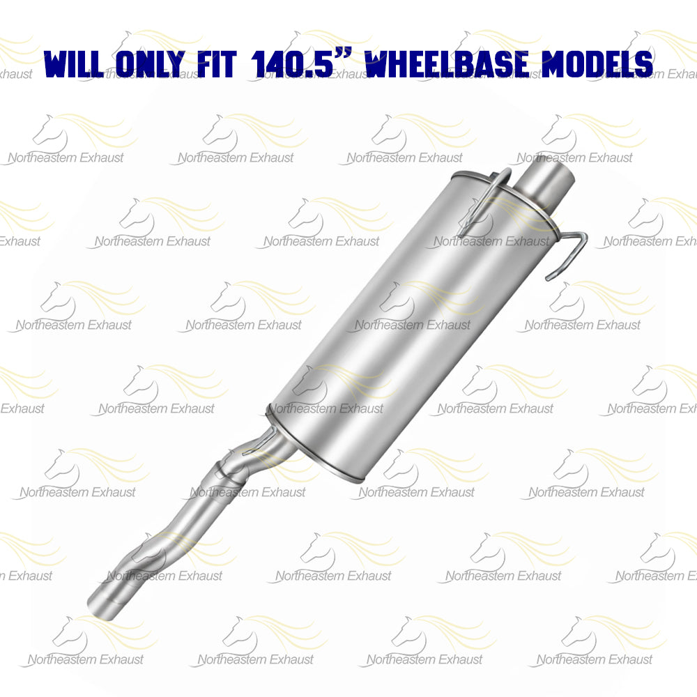 2003-2007 Dodge RAM 3500 5.7L Exhaust Pipe and Muffler
