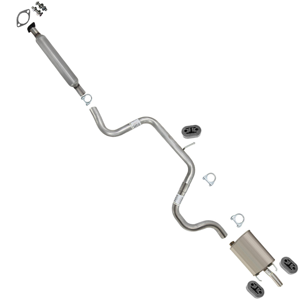 2005-2008 Pontiac Grand Prix 3.8L Exhaust Resonator, Intermediate Pipe and Muffler