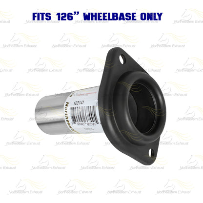 2011-2014 Ford F-150 3.5L/3.7L 126in WB Stainless Steel Exhaust Pipe