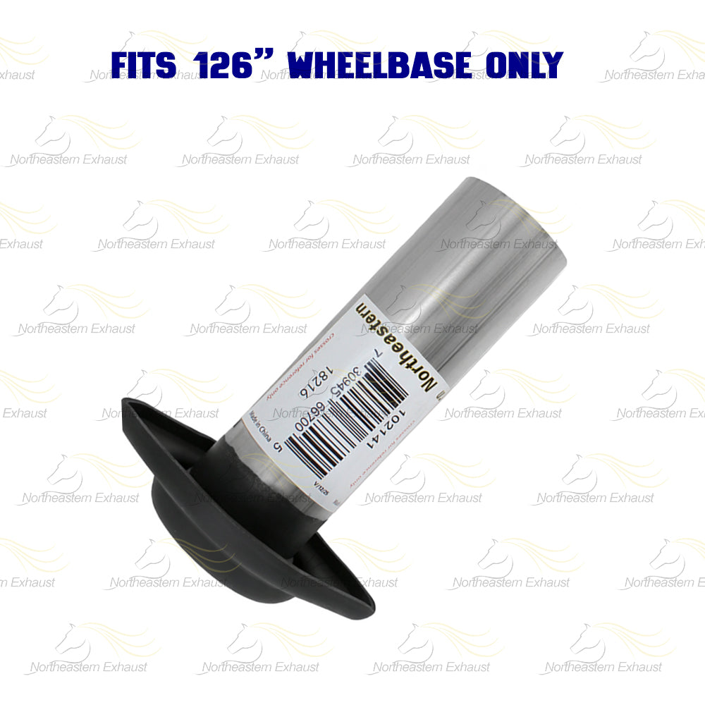 2011-2014 Ford F-150 3.5L/3.7L 126in WB Stainless Steel Exhaust Pipe