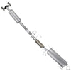 2011-2014 Ford F-150 3.5L 157in WB Stainless Steel Exhaust Resonator Flex Pipe Muffler