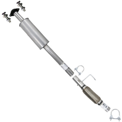 2011-2014 Ford F-150 3.5L 157in WB Stainless Steel Exhaust Resonator and Flex Pipe Kit