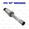 2011-2014 Ford F-150 3.5L 157in WB Stainless Steel Exhaust Resonator and Flex Pipe Kit