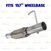 2011-2014 Ford F-150 3.5L 157in WB Pair of Exhaust Catalytic Resonator & Flex Pipe Kit - EPA Approved