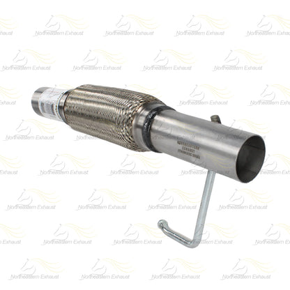 2011-2014 Ford F-150 3.5L Stainless Steel Exhaust Flex Pipe with Muffler Exhaust Kit
