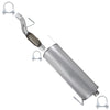 2011-2014 Ford F-150 3.7L Stainless Steel Exhaust Flex Pipe with Muffler