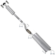 2011-2014 Ford F-150 3.7L 157in WB Stainless Steel Exhaust Resonator & Flex Pipe w/ Muffler Kit