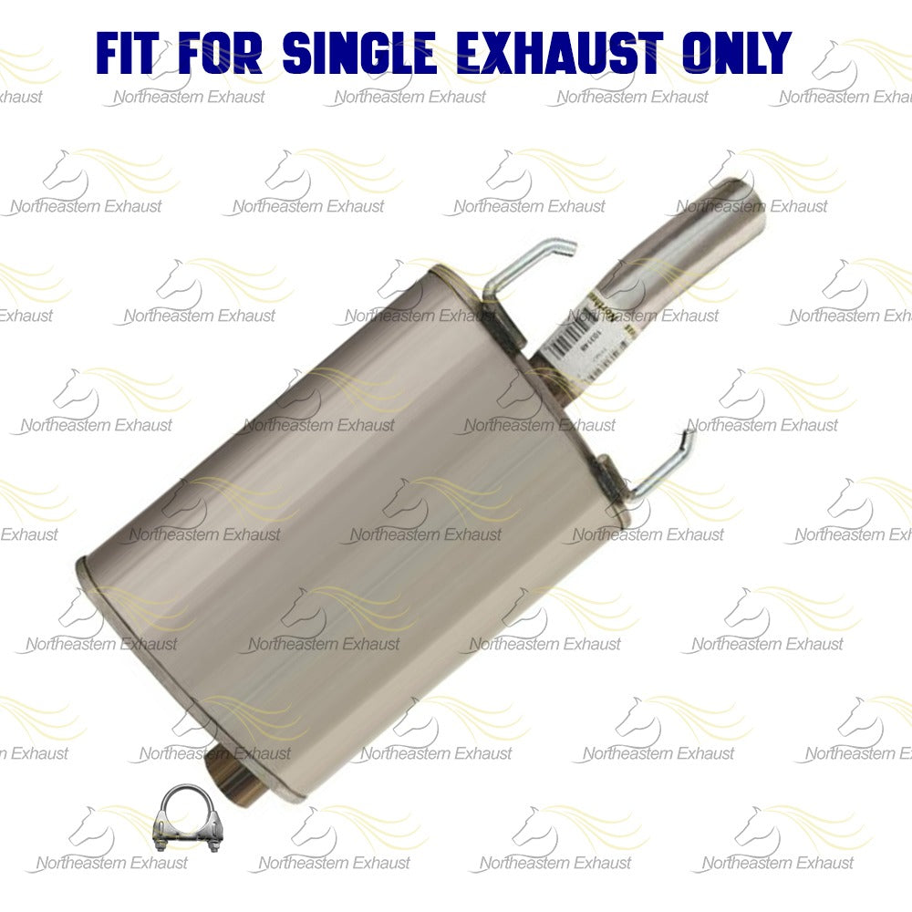 2005-2008 Pontiac Grand Prix 3.8L Exhaust Resonator, Intermediate Pipe and Muffler