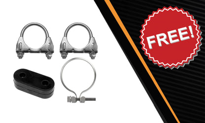 Exhaust Extension Pipe Muffler Kit for 2014-2018 GMC Sierra 1500 5.3L | 2014-2018 Chevy Silverado 1500 5.3L