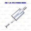 2006-2011 Honda Civic 1.3L & 1.8L Stainless Steel Rear Exhaust Muffler with Tip