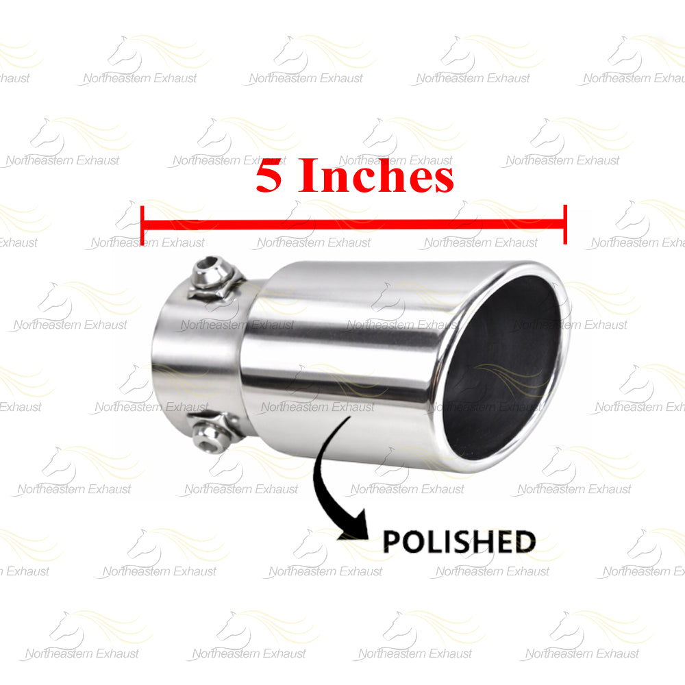 2006-2011 Honda Civic 1.3L & 1.8L Stainless Steel Rear Exhaust Muffler with Tip
