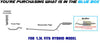 2006-2011 Honda Civic 1.3L & 1.8L Stainless Steel Rear Exhaust Muffler with Tip and hanger