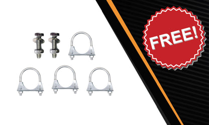 2011-2014 Ford F-150 3.5L 163in WB Pair of Exhaust Catalytic & Resonator w/ Flex Pipe Kit - EPA Approved