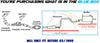 1995-1999 Nissan Maxima 3.0L Muffler Resonator Pipe Exhaust System Kit