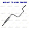 1995-1999 Nissan Maxima 3.0L Muffler Resonator Pipe Exhaust System Kit