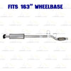 2011-2014 Ford F-150 3.7L 163in WB Stainless Steel Exhaust Resonator and Flex Pipe Kit