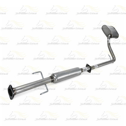 2006-2008 Hyundai Sonata 2.4L Exhaust Resonator Pipe & Muffler Kit Stainless Steel