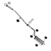 1997-1998 Subaru Impreza 2.2L Resonator Muffler Exhaust System