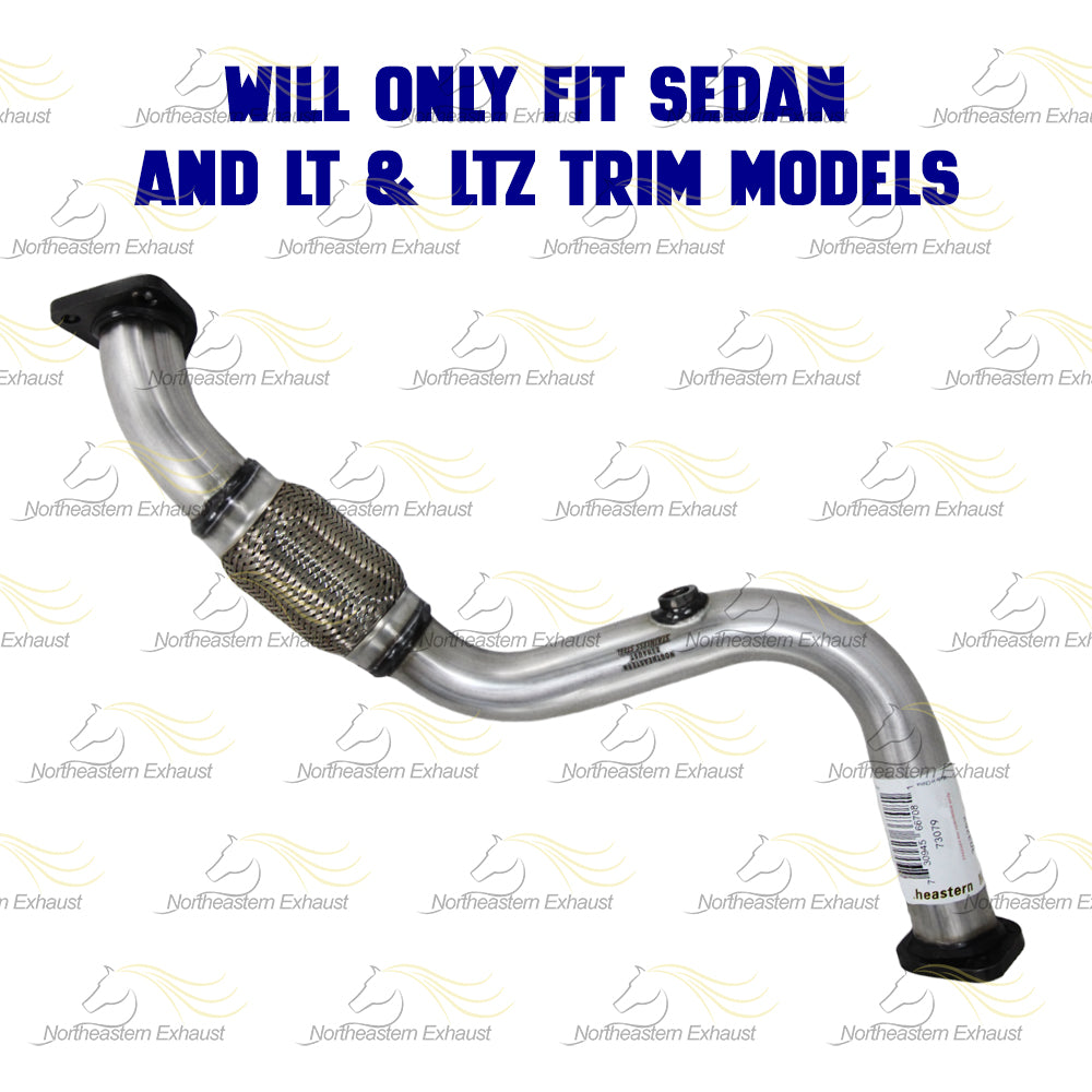 2012-2016 Chevy Sonic 1.4L Stainless Steel Exhaust Front Pipe