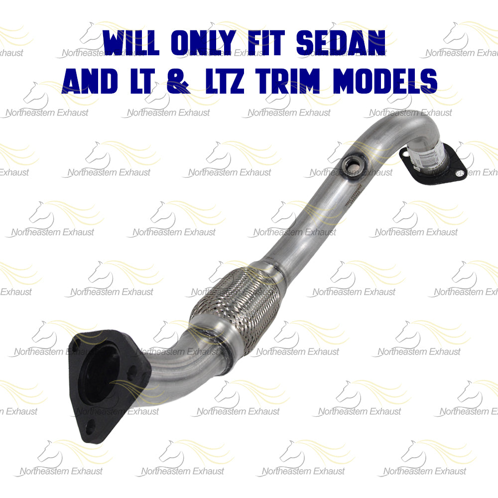 2012-2016 Chevy Sonic 1.4L Stainless Steel Exhaust Front Pipe