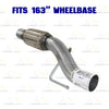2011-2014 Ford F-150 3.7L 163in WB Stainless Steel Resonator Flex Pipe & Muffler Kit
