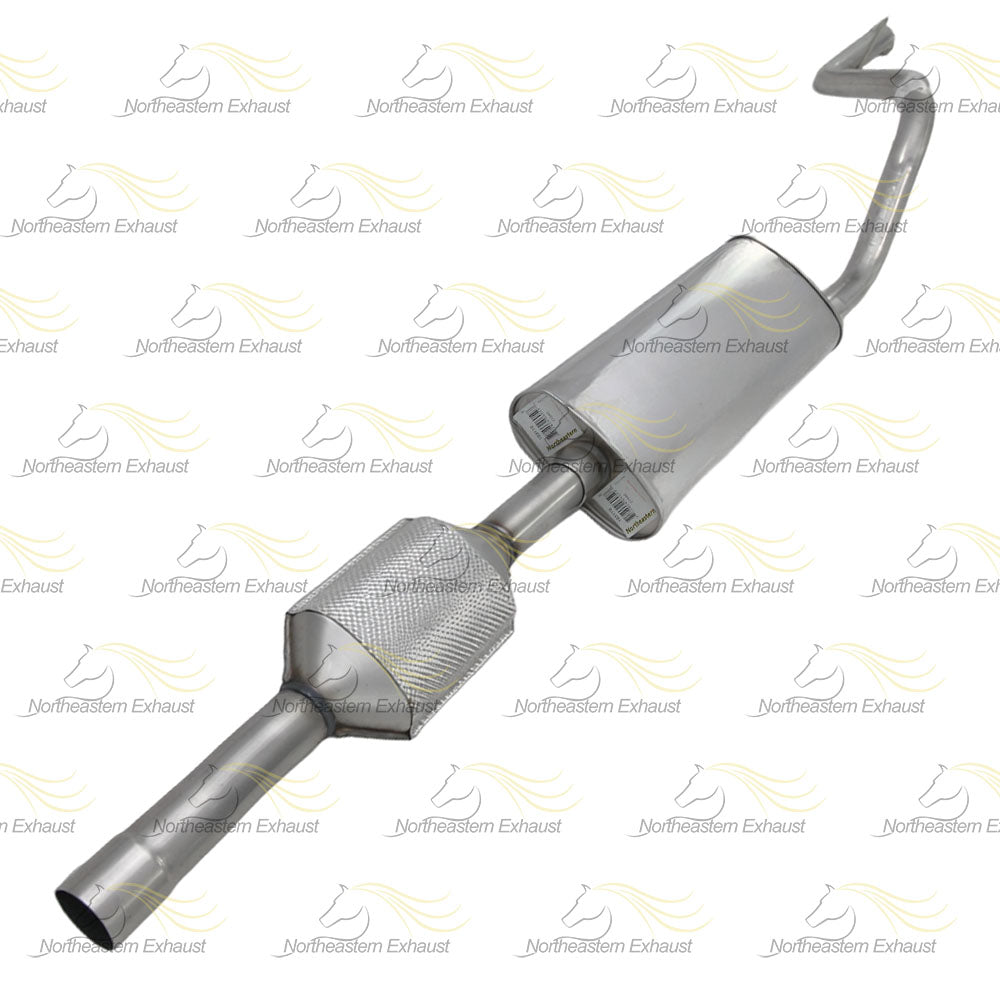2002-2004 Jeep Grand Cherokee 4.0L | 4.7L Catalytic Muffler Tail Pipe Exhaust Kit EPA-Approved