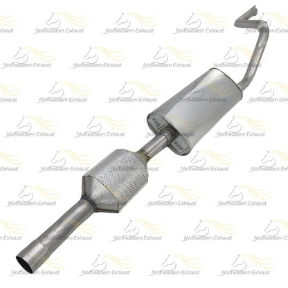 2002-2004 Jeep Grand Cherokee 4.0L | 4.7L Catalytic Muffler Tail Pipe Exhaust Kit EPA-Approved