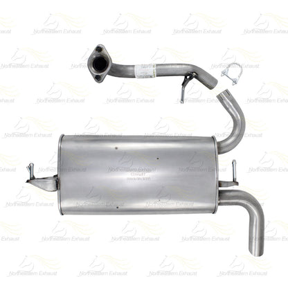 2009-2010 Pontiac Vibe 1.8L Stainless Steel Exhaust Muffler Assembly