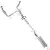 2011-2014 Ford F-150 3.7L 163in WB Pair of Exhaust Catalytic Resonator Flex Pipes Muffler Kit - EPA Approved