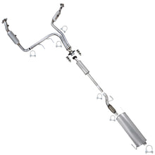 2011-2014 Ford F-150 3.7L 163in WB Pair of Exhaust Catalytic Resonator Flex Pipes Muffler Kit - EPA Approved
