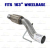 2011-2014 Ford F-150 3.7L 163in WB Pair of Exhaust Catalytic Resonator & Flex Pipe Kit - EPA-Approved