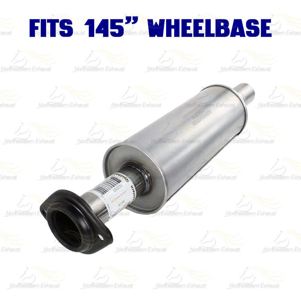 2011-2014 Ford F-150 3.5L 145in WB Stainless Steel Exhaust Resonator & Flex Pipe