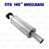 2011-2014 Ford F-150 3.5L 145in WB Stainless Steel Exhaust Resonator & Flex Pipe