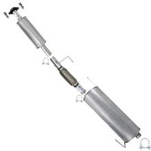2011-2014 Ford F-150 3.5L 145in WB Stainless Steel Resonator Flex Pipe Muffler Exhaust System