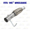 2011-2014 Ford F-150 3.5L 145in WB Pair of Exhaust Catalytic & Resonator w/ Flex Pipe Kit - EPA Approved