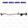 2011-2016 Toyota Sienna 3.5L F.W.D Stainless Steel Exhaust Y Pipe