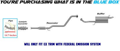 2013-2018 Kia Forte 2.0L Exhaust Front Pipe